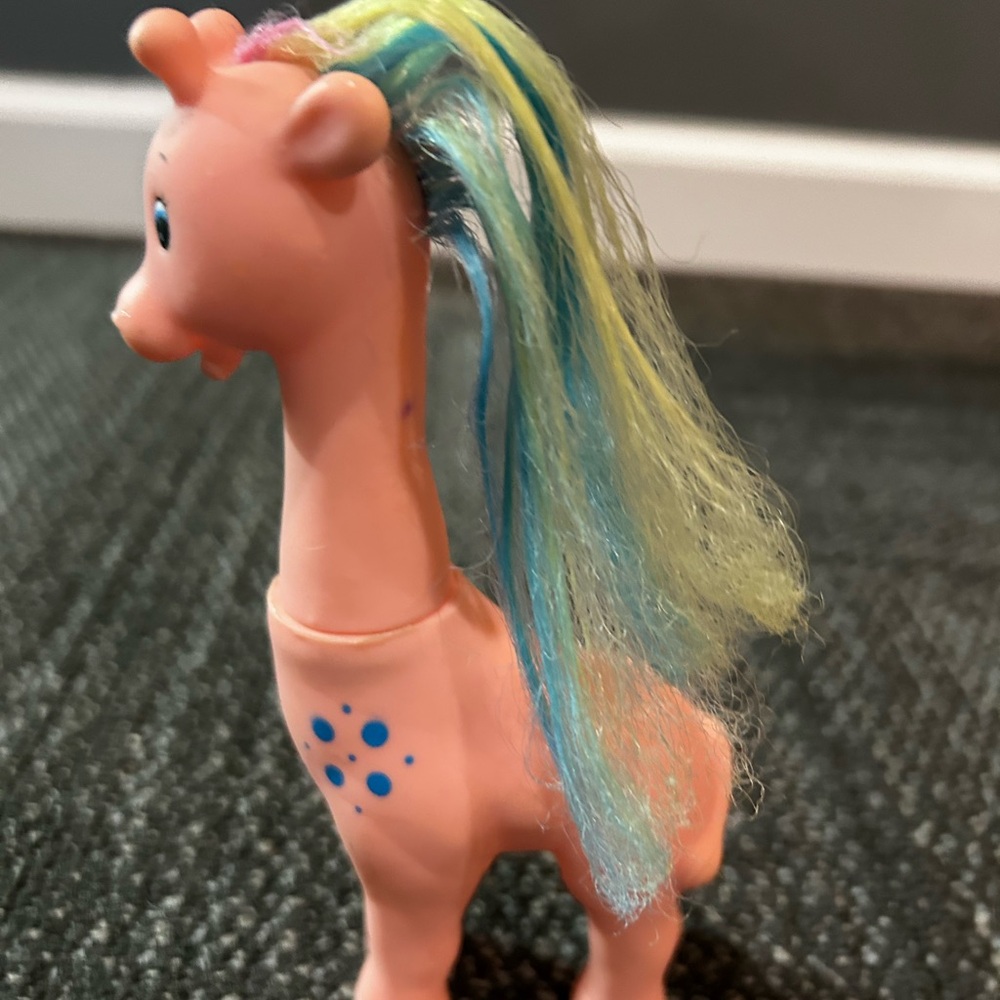 My Little Pony Fakies Rainbow Love Pets 1984 giraffe